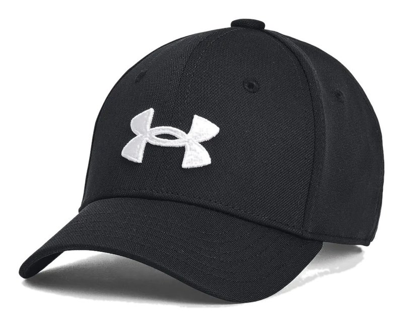Under Armour Boy's Blitzing junior czapka z daszkiem, czarna