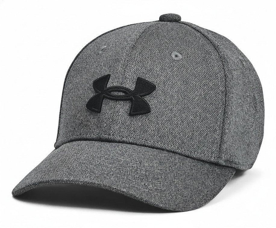 Under Armour Blitzing Low juniorska czapka z daszkiem, czarno/szara