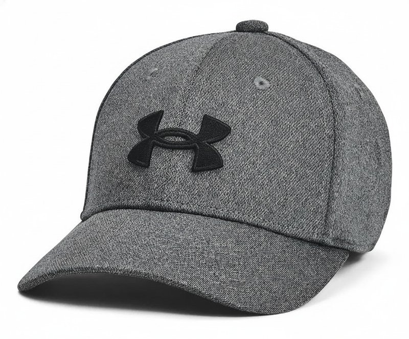 Under Armour Blitzing Low juniorska czapka z daszkiem, czarno/szara