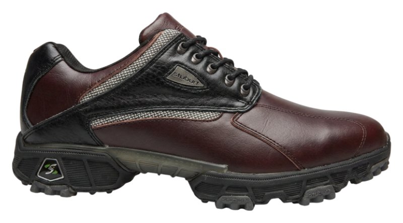 Stuburt Pro-am III męskie buty golfowe, burgund/czarne