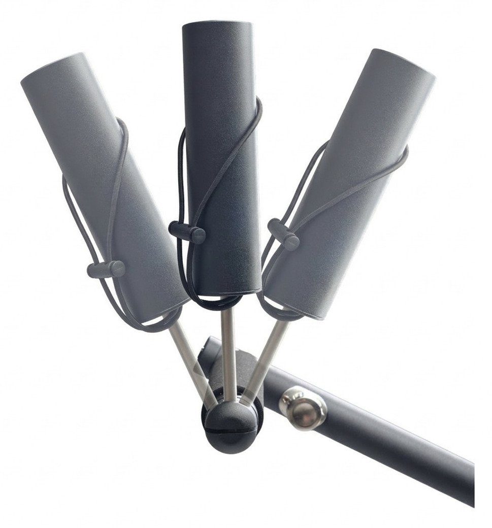 Davies Caddy Compact uchwyt na parasol do Davies Caddy SMART a QUICK FOLD, czarny mat