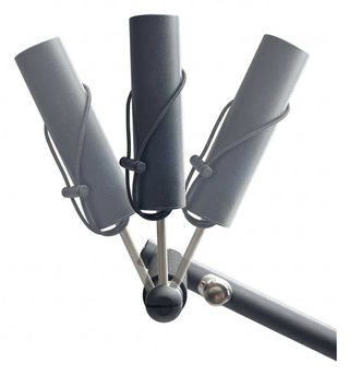 Davies Caddy Compact uchwyt na parasol do Davies Caddy SMART a QUICK FOLD, czarny mat
