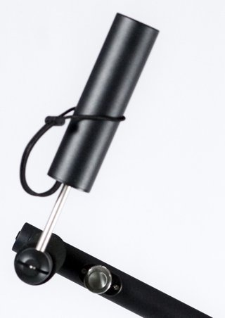 Davies Caddy Compact uchwyt na parasol do Davies Caddy SMART a QUICK FOLD, czarny mat