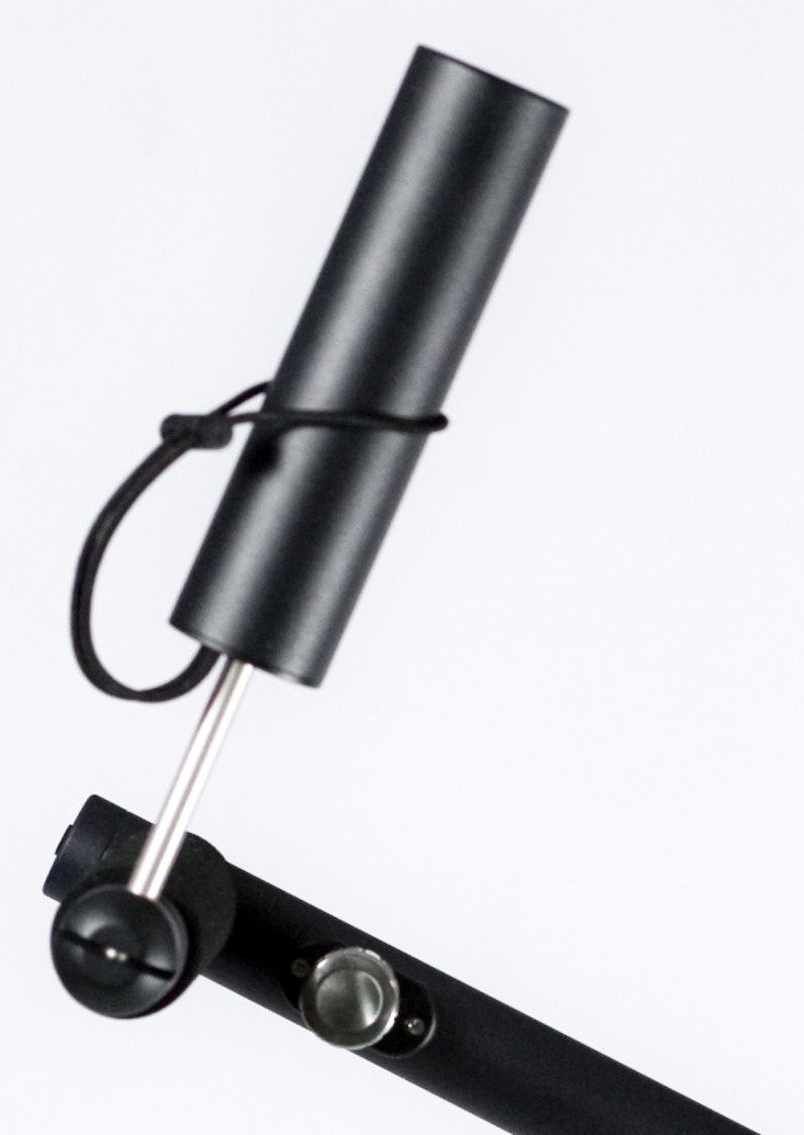 Davies Caddy Compact uchwyt na parasol do Davies Caddy SMART a QUICK FOLD, czarny mat