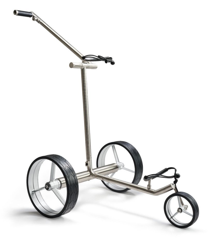 Davies Caddy Premium L elektryczny wózek, czarne/szare koła