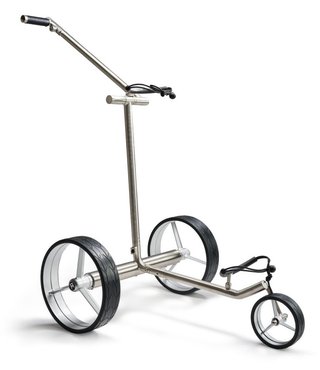 Davies Caddy Premium L elektryczny wózek, czarne/szare koła