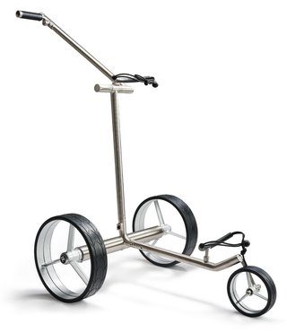 Davies Caddy Premium L Brush elektryczny wózek, srebrny