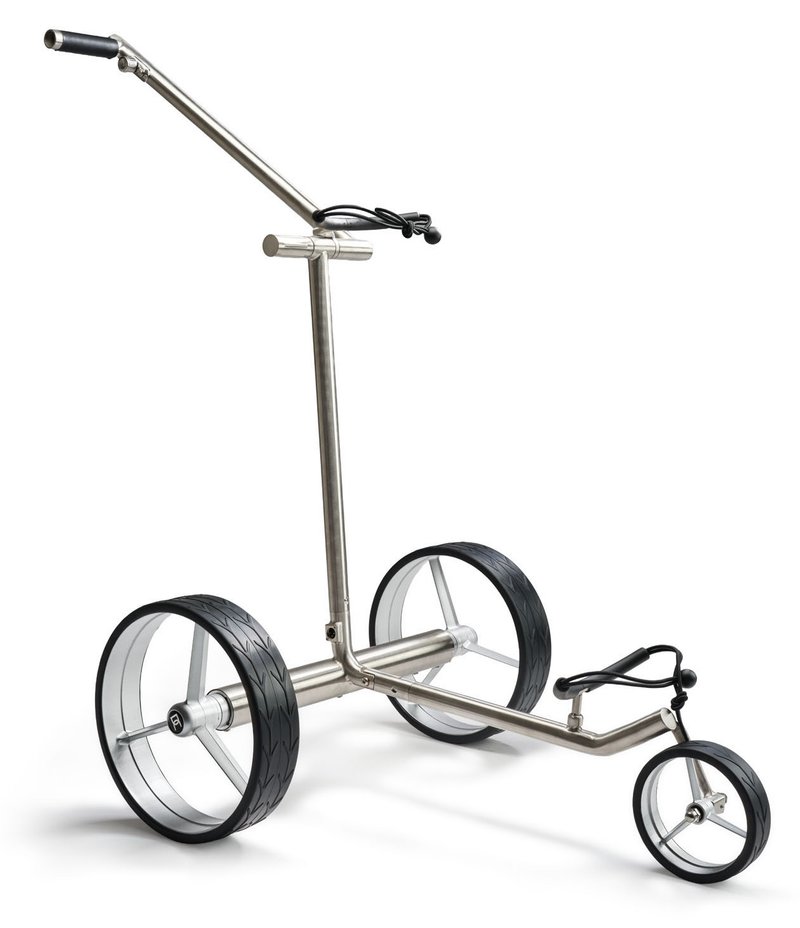 Davies Caddy Premium L Brush elektryczny wózek, srebrny