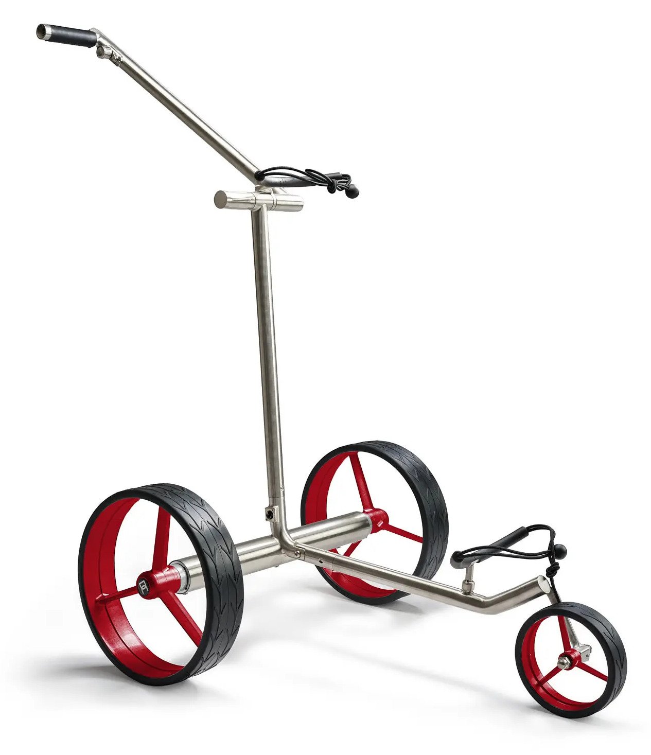 Davies Caddy Premium L Brush elektryczny wózek, srebrny