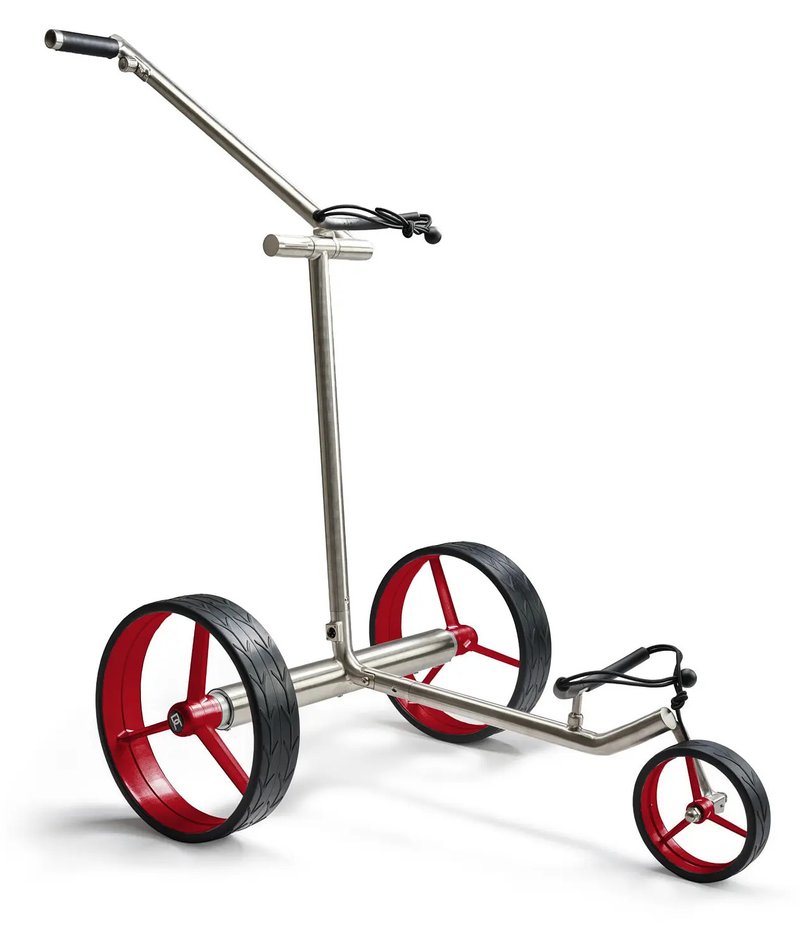 Davies Caddy Premium L Brush elektryczny wózek, srebrny