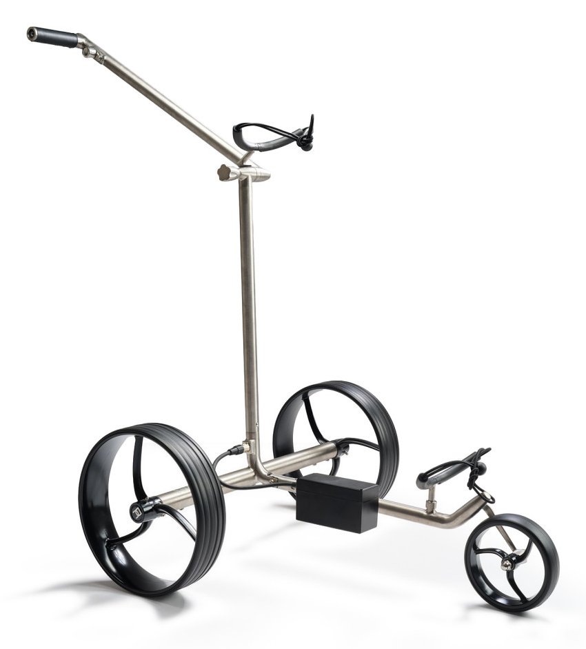 Davies Caddy Titan elektryczny wózek, szara/czarne koła