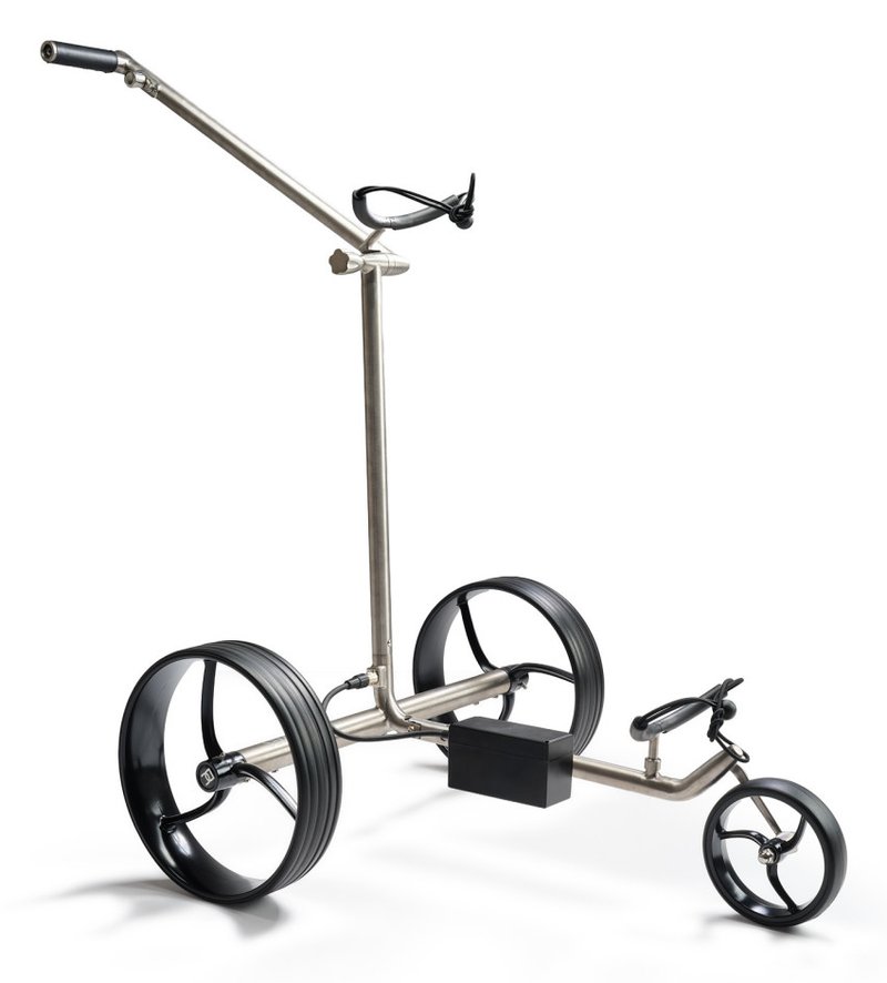 Davies Caddy Titan elektryczny wózek, szara/czarne koła