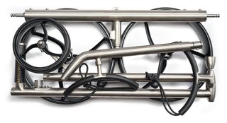 Davies Caddy Titan elektryczny wózek, szara/czarne koła