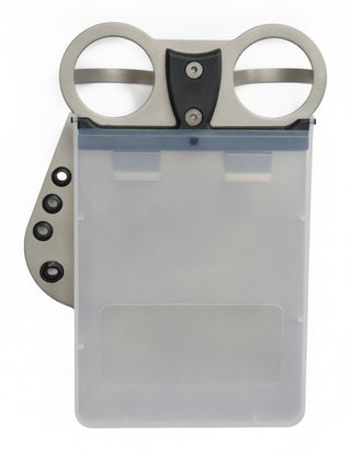 Davies Caddy Titan Scorecard Holder (plastic cover) akcesoria do wózka, tytanowy
