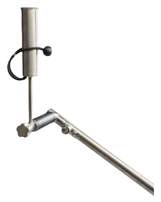 Davies Caddy Titan Adjustable uchwyt na parasol do wózka, tytanowy