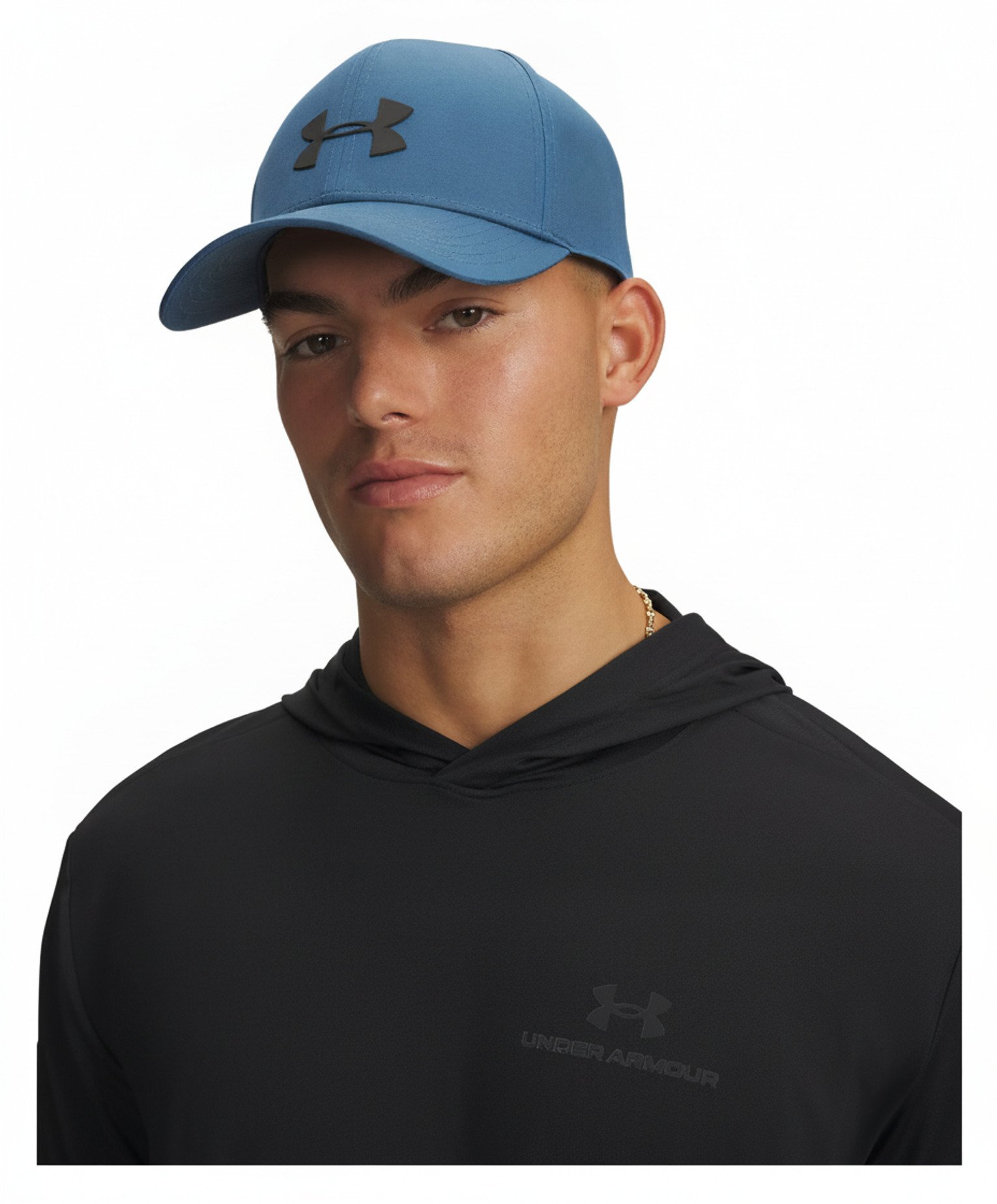 Under Armour Blitzing Low Storm Adj męska czapka z daszkiem, wham blue