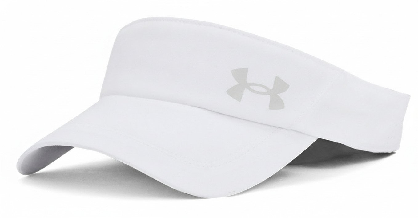 Under Armour Iso-chill Launch męski daszek, biały/odblaskowy