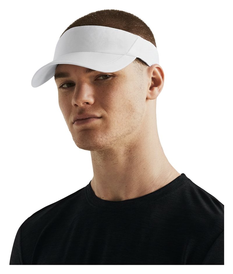 Under Armour Iso-chill Launch męski daszek, biały/odblaskowy