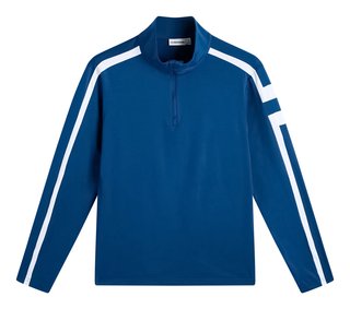 J.Lindeberg Keaton Quarter Zip Mid Layer męska bluza, Estate Blue