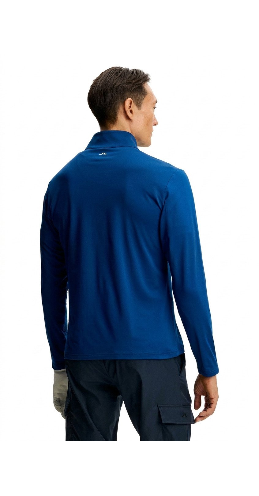 J.Lindeberg Keaton Quarter Zip Mid Layer męska bluza, Estate Blue