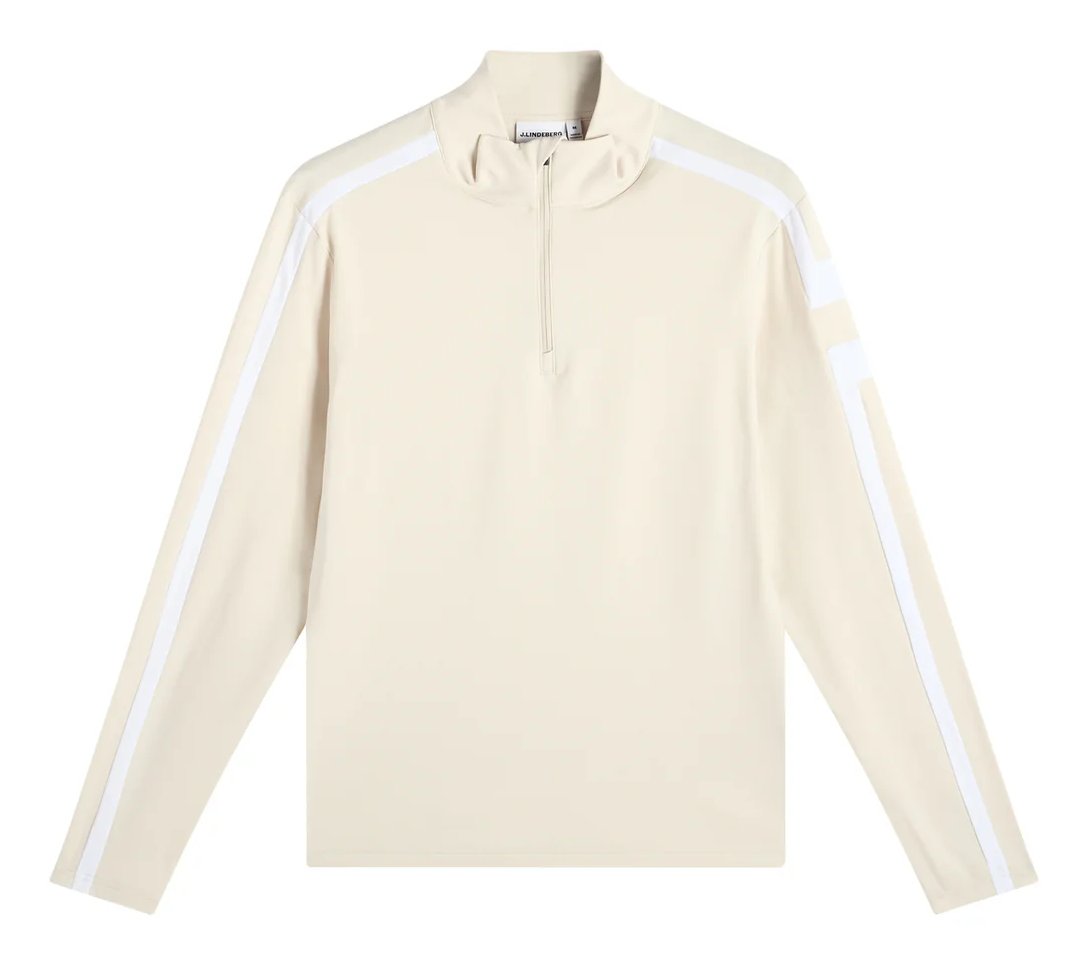 J.Lindeberg Keaton Quarter Zip Mid Layer męska bluza, Moonbeam