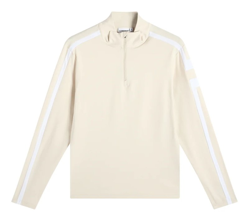 J.Lindeberg Keaton Quarter Zip Mid Layer męska bluza, Moonbeam