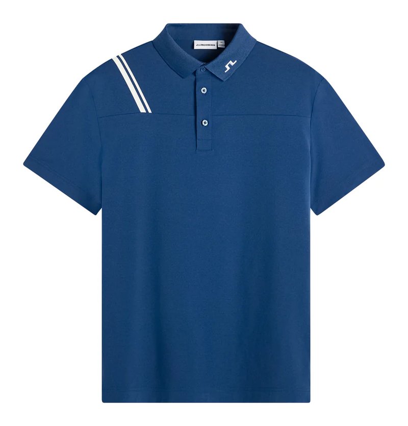 J.Lindeberg Fred Polo męskie polo, Estate Blue
