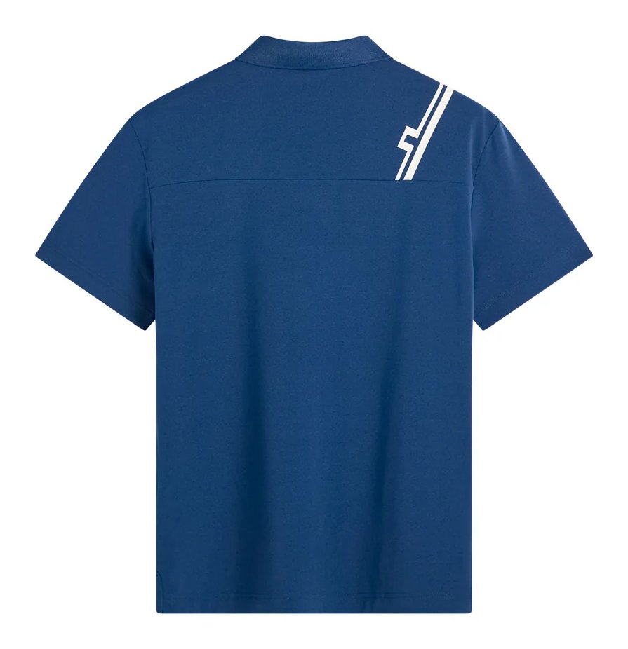 J.Lindeberg Fred Polo męskie polo, Estate Blue