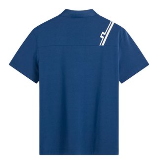 J.Lindeberg Fred Polo męskie polo, Estate Blue
