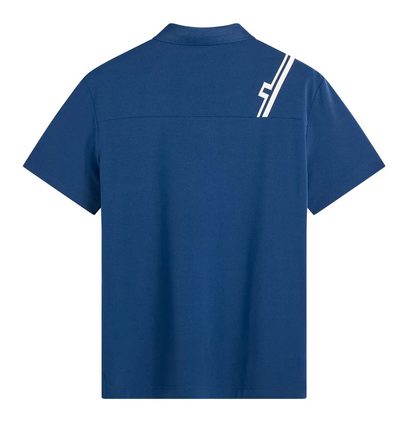 J.Lindeberg Fred Polo męskie polo, Estate Blue