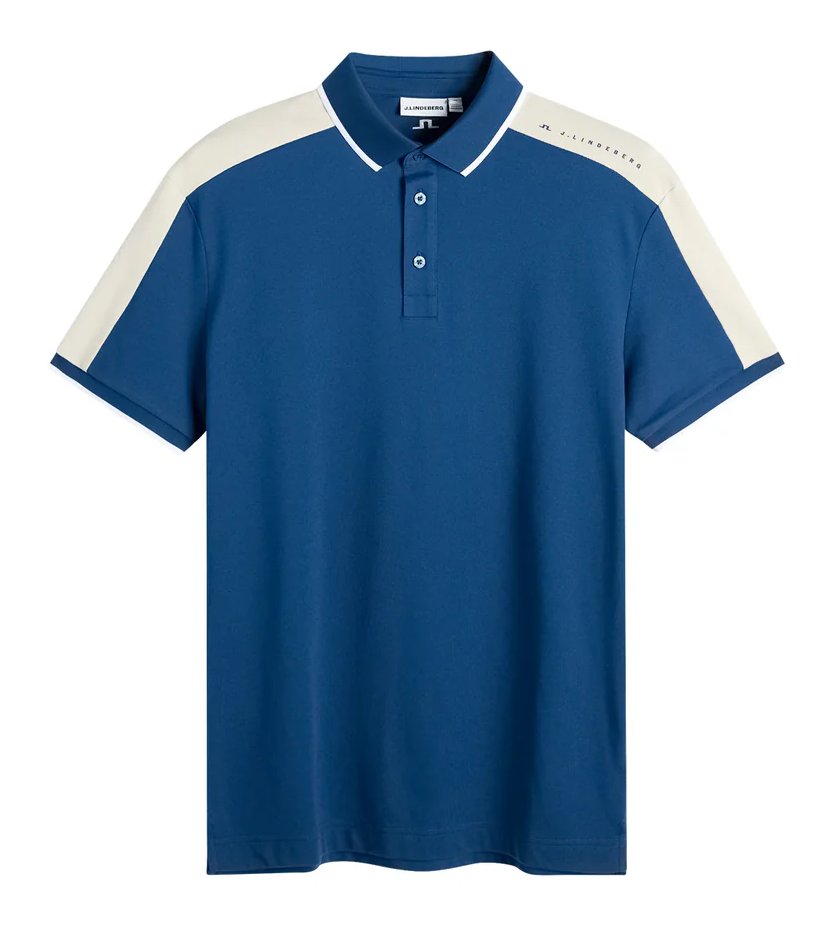 J.Lindeberg Jace Polo męskie polo, Estate Blue