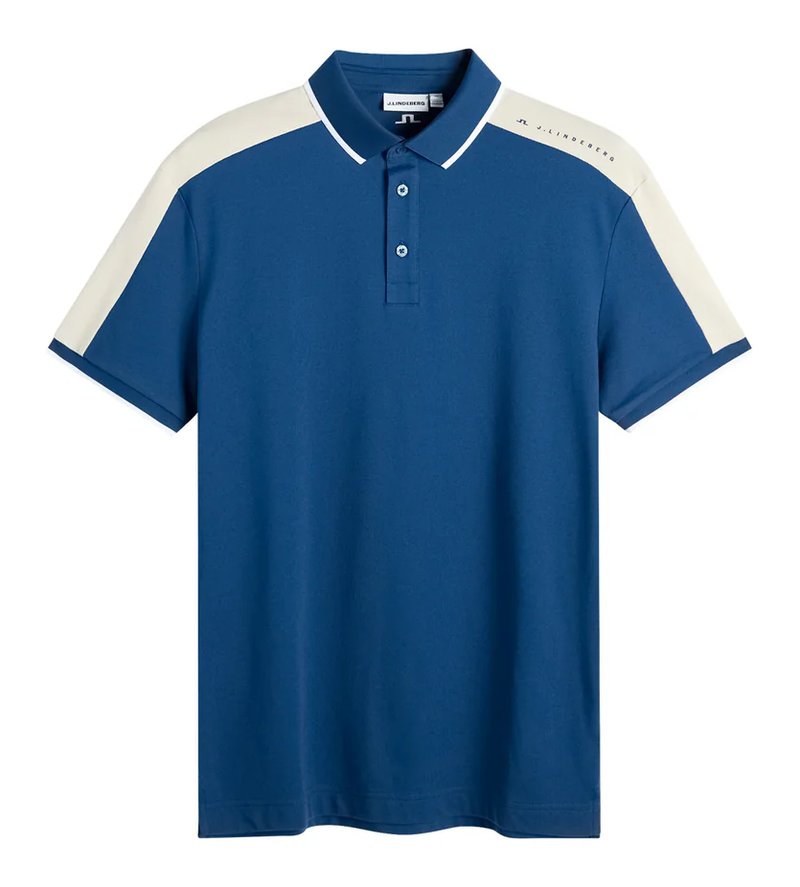 J.Lindeberg Jace Polo męskie polo, Estate Blue
