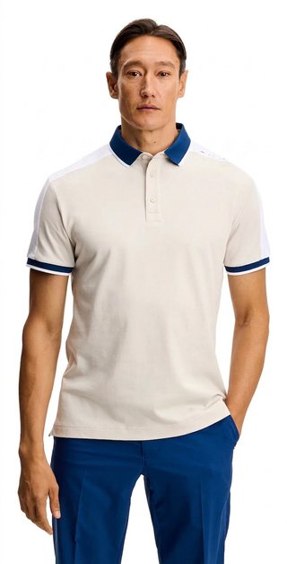 J.Lindeberg Jace Polo męskie polo, Moonbeam