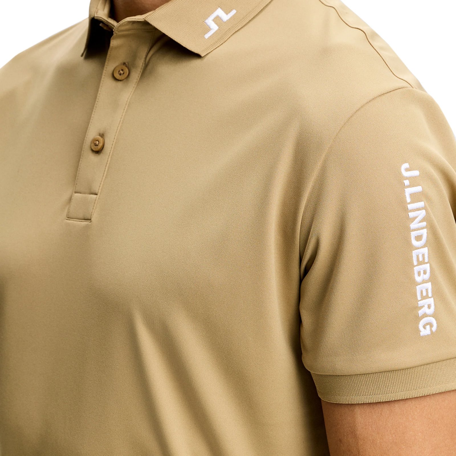 J.Lindeberg Tour Tech męskie polo, kelp