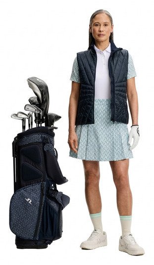 J.Lindeberg Chiara Polo damskie polo, Ladder White Bay