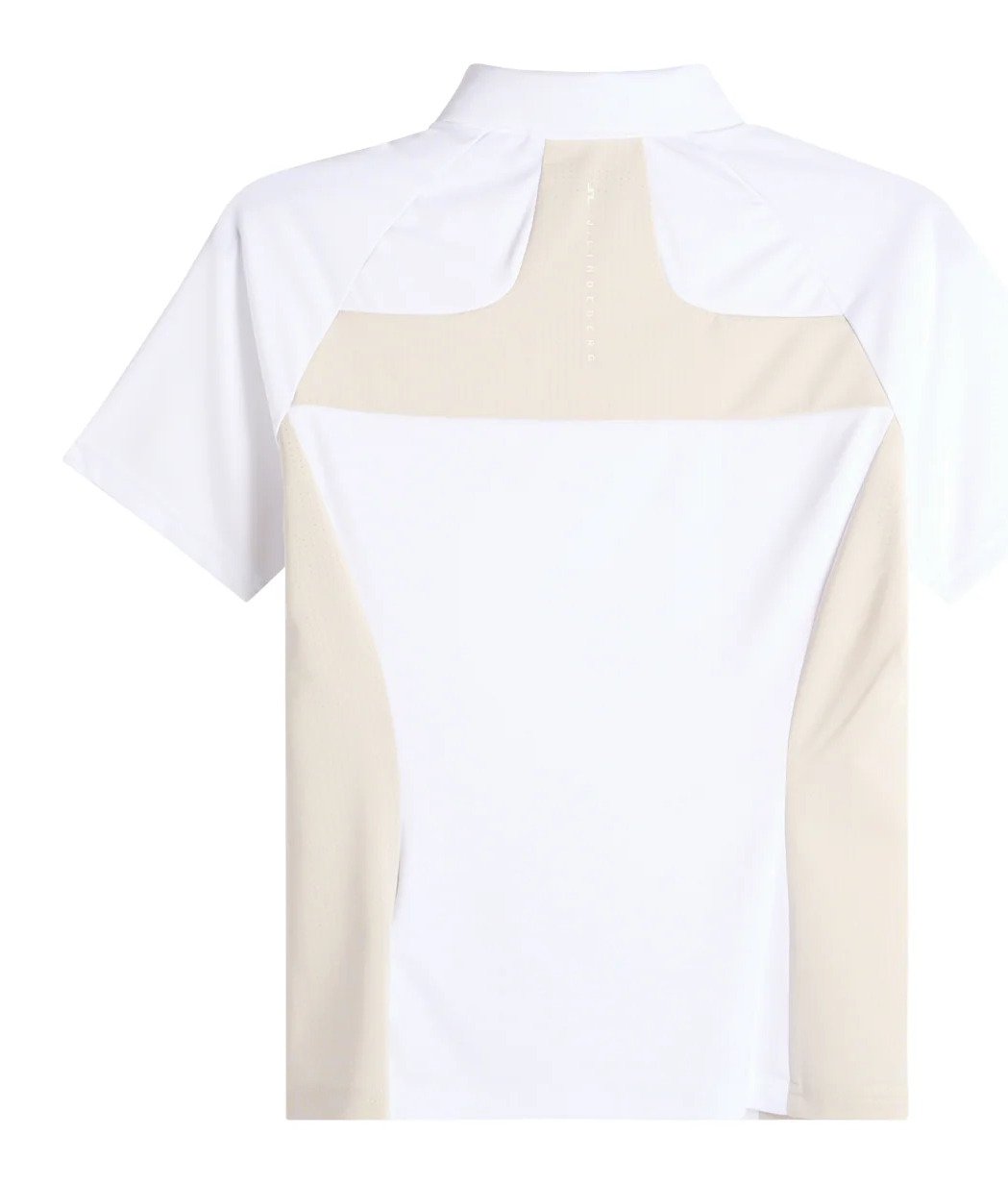 J.Lindeberg Isador damskie polo, białe