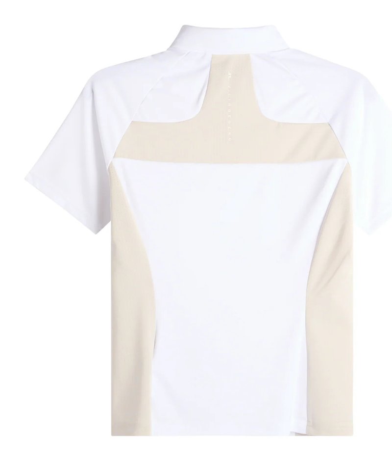 J.Lindeberg Isador damskie polo, białe