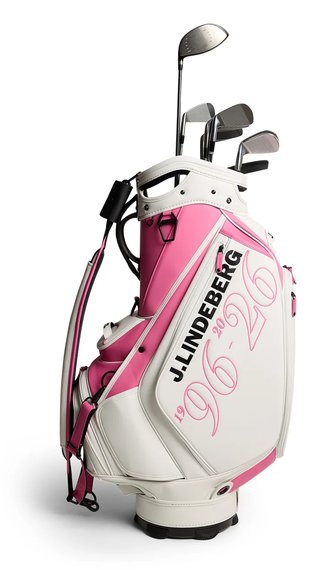 J.Lindeberg 30Y Staff Bag, biały