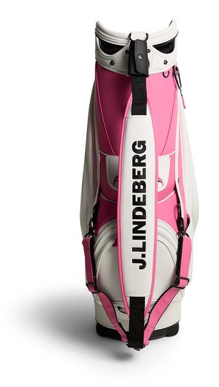 J.Lindeberg 30Y Staff Bag, biały