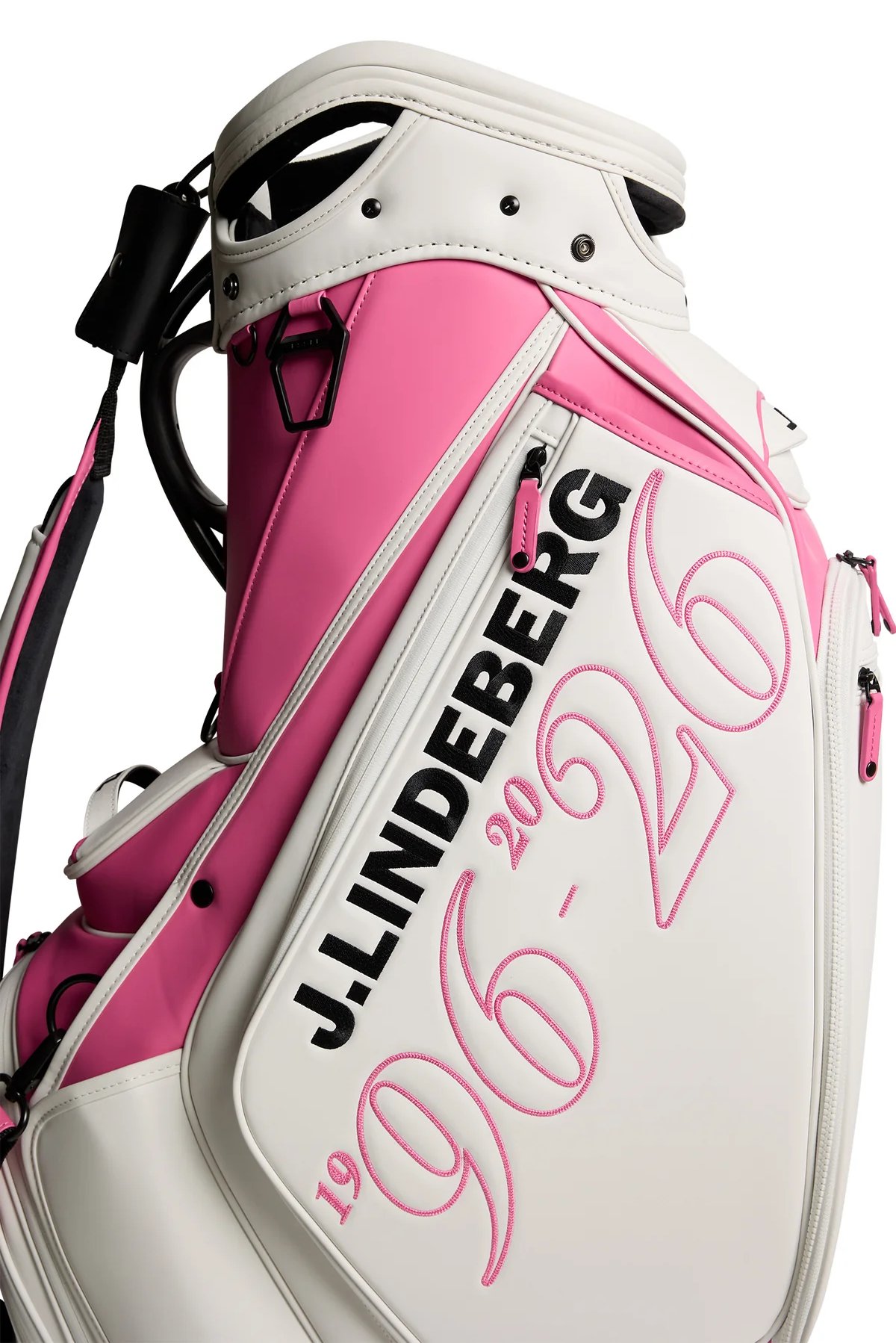 J.Lindeberg 30Y Staff Bag, biały