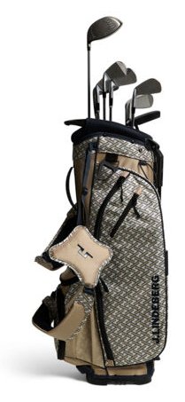 J.Lindeberg JL Flare Printed torba golfowa, Ladder White Kelp
