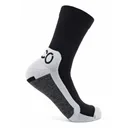 Ecco Tech Sporty Mid-Cut skarpety, czarne/białe