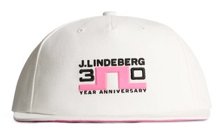 J.Lindeberg 30Y czapka z daszkiem, biała