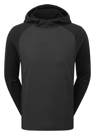 FootJoy ThermoSeries Hybrid męska bluza z kapturem, czarna