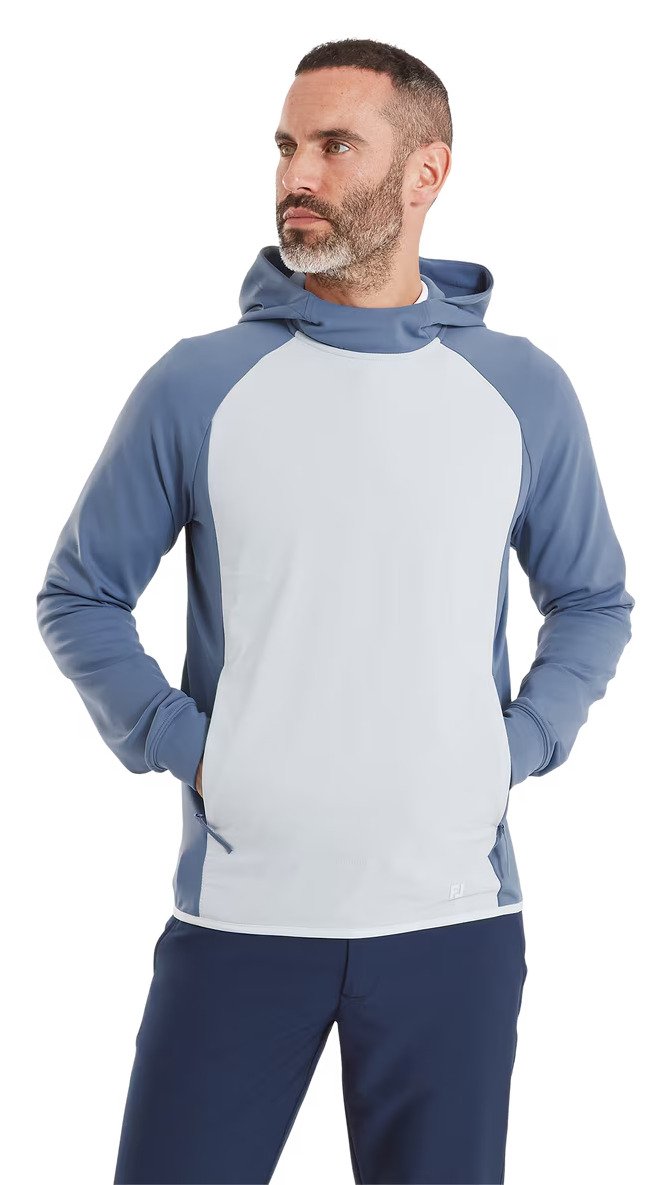 FootJoy ThermoSeries Hybrid męska bluza z kapturem, midnight/mist