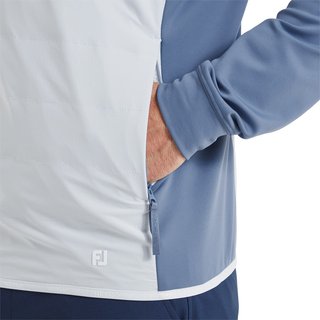 FootJoy ThermoSeries Hybrid męska bluza z kapturem, midnight/mist