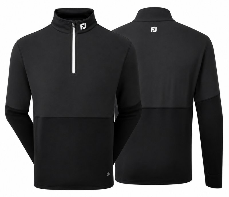 FootJoy ThermoSeries Hybrid Midlayer męska bluza, czarna