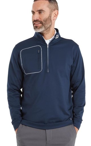 FootJoy TS Texture męski midlayer, granatowy