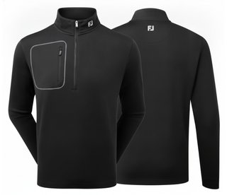 FootJoy ThermoSeries Texture Midlayer męska bluza, czarna