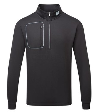 FootJoy ThermoSeries Texture Midlayer męska bluza, czarna